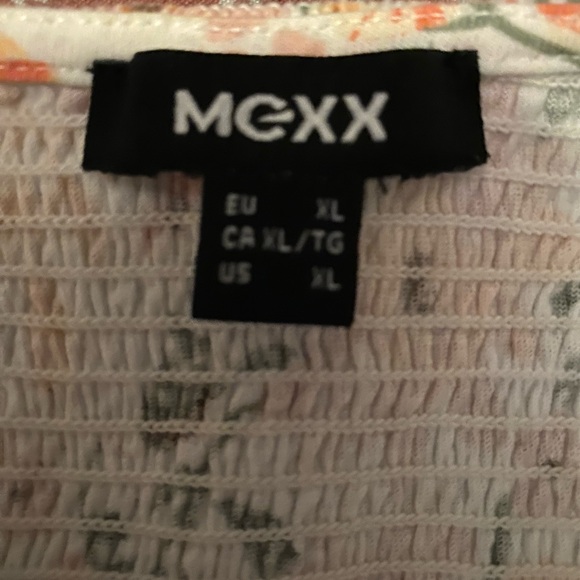 Mexx Orange Ruffled Blouse - Picture 2 of 5